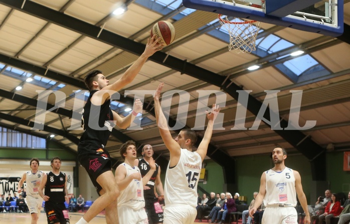 Basketball 2.Bundesliga 2016/17, Grundurchgang 16.Runde D.C. Timberwolves vs. Mattersburg Rocks


