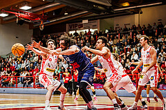 Basketball, win2day Basketball Superliga 2024/25, Grunddurchgang 20.Runde, Traiskirchen Lions, BBC Nord Dragonz, Sead Hadzifejzovic (32)