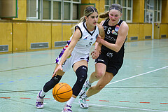 Basketball Damen Superliga 2023/24, Grunddurchgang 10.Runde Vienna United vs. Basket Flames


