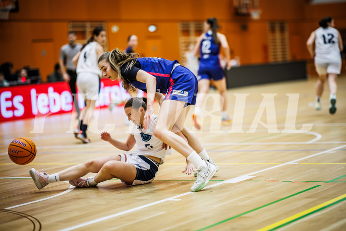 Basketball, SLWU19 Basketball Damen Superliga 2024/25, Vienna Timberwolves, DBB LZ OÖ, 