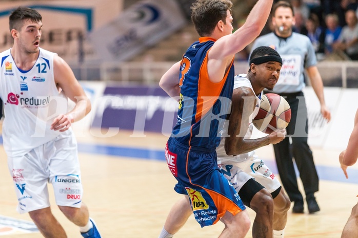 Basketball, ABL 2016/17, Grunddurchgang 35.Runde, Oberwart Gunners, Fürstenfeld Panthers, Derek Jackson Jr. (6)
