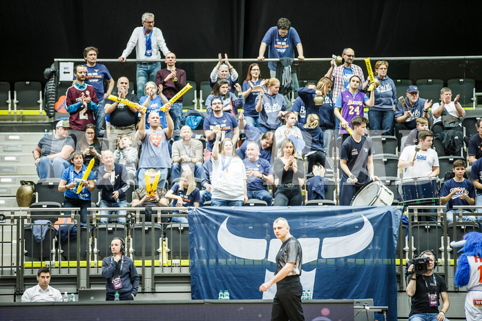 Basketball, Basketball Austria Cup 201920, Finale, Kapfenberg Bulls, Klosterneuburg Dukes, Bulls Fans