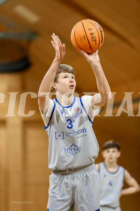 09.03.2025 Österreichischer Basketballverband 2024/25, SLMU14, STARS Basketball vs Vienna United