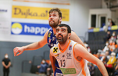 Basketball Superliga 2021/22, Grunddurchgang 6.Runde Klosterneuburg Dukes vs. Gmunden Swans