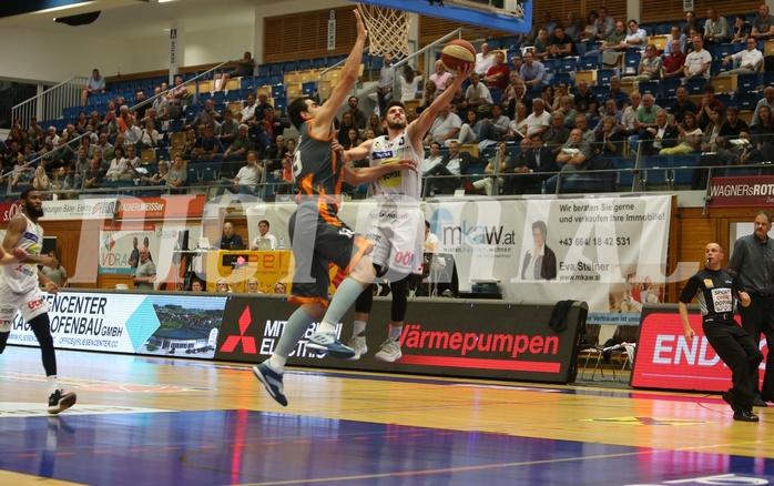 Basketball ABL 2017/18, Playoff VF Spiel 1 Gmunden Swans vs. Klosterneuburg Dukes