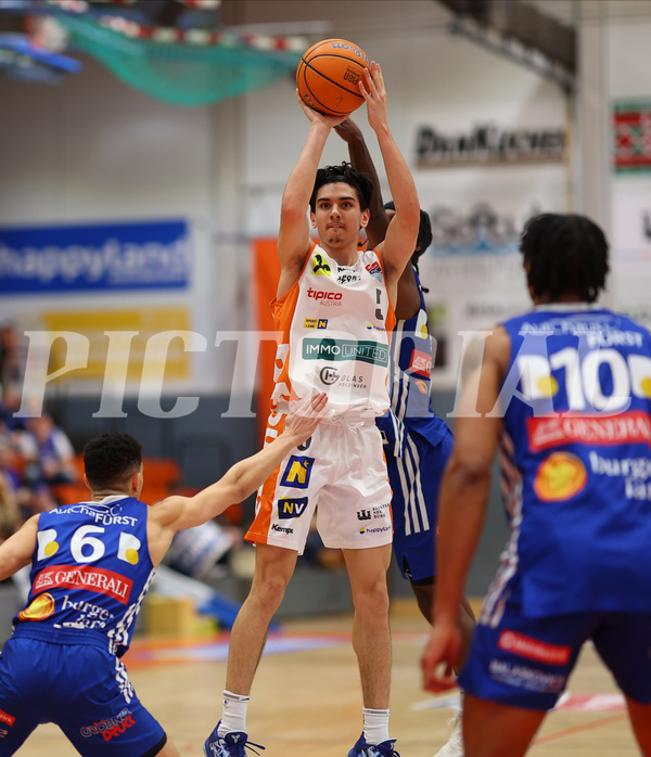 Basketball Superliga 2024/25, 9.Plazierungsrunde Klosterneuburg Dukes vs. Oberwart Gunners