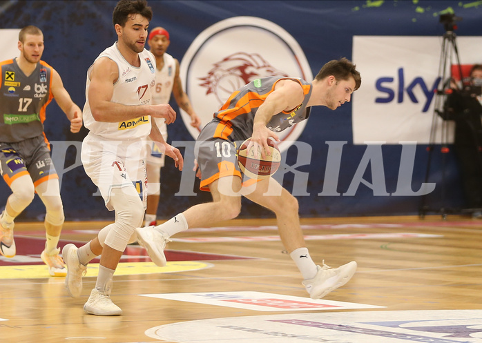 Basketball Superliaga 2020/21, Grunddurchgang 14.Runde Traiskirchen Lions vs. Klosterneuburg Dukes