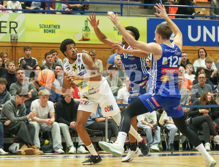 Basketball Superliga 2024/25, Grunddurchgang 22.Runde Gmunden Swans vs. Oberwart Gunners