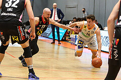 Basketball Superliga 2021/22, Grunddurchgang 17.Runde Klosterneuburg Dukes vs. Flyers Wels