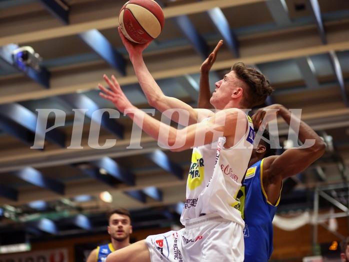 Basketball ABL 2017/18, Grunddurchgang 24.Runde Gmunden Swans vs. UBSC Graz