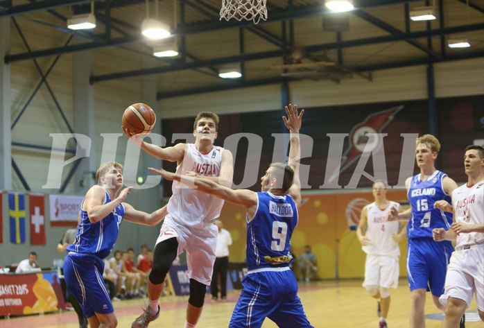 Basketball FIBA U18 European Championship Men 2015 DIV B Team Austria vs. Team Iceland


