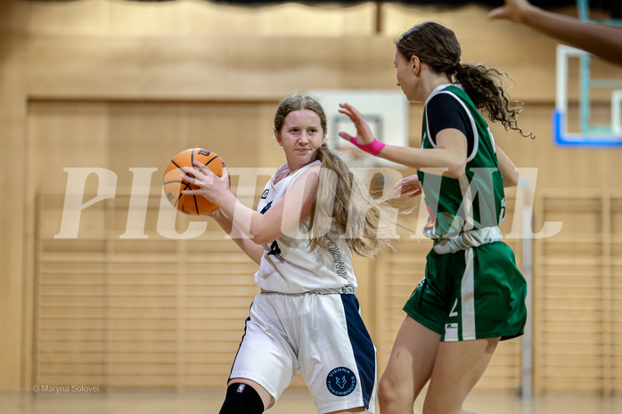 09.03.2025 Österreichischer Basketballverband 2024/25, SLWU16 Vienna Timberwolves vs. UBI Graz