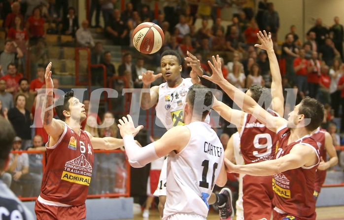 Basketball ABL 2015/16 Playoff Halbfinale Spiel 4 Traiskirchen Lions vs. WBC Wels


