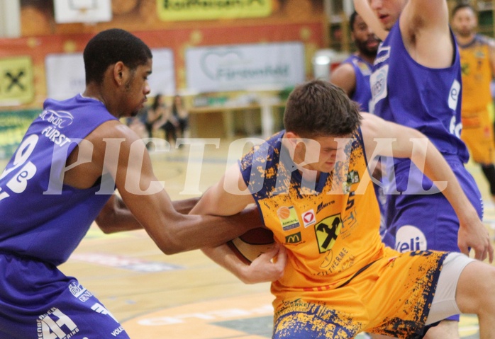 Basketball ABL 2017/18 Grunddurchgang 34.Runde  Fürstenfeld Panthers vs Oberwart Gunners
