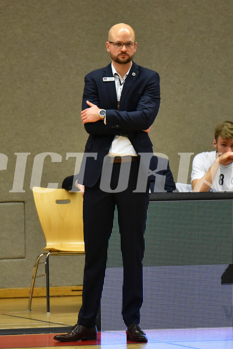 Basketball Superliga 2020/21, Grunddurchgang 8. Runde Flyers Wels vs. BC Vienna, Sebastian Waser (Head Coach),