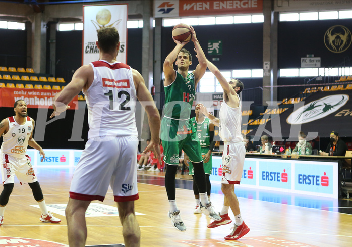 Basketball Superliga 20120/21, Viertelfinale Spiel 4 BC Vienna vs. Kpafenberg Bulls