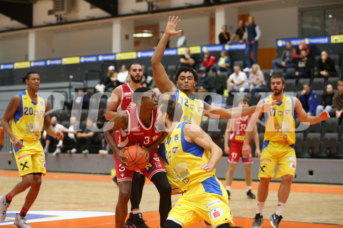 Basketball Superliga 2021/22, NÖ-Cup Traiskirchen Lions vs. SKN St.Pölten
