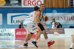 Basketball, ABL 2017/18, Grunddurchgang 21.Runde, Oberwart Gunners, WBC Wels, Oscar Schmit (8)