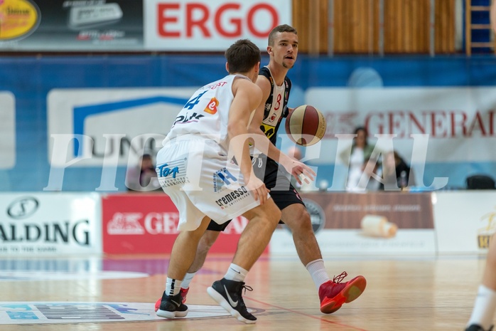 Basketball, ABL 2017/18, Grunddurchgang 21.Runde, Oberwart Gunners, WBC Wels, Oscar Schmit (8)