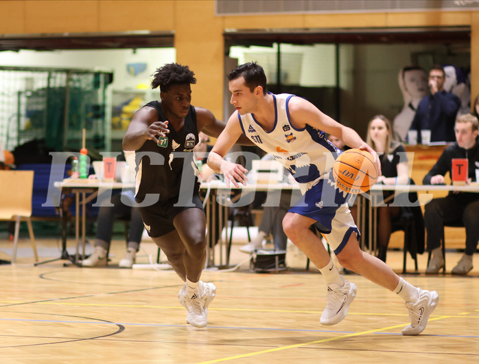Basketball Zweite Liga 2024/25, Grunddurchgang 19.Runde Raiders Tirol vs. BBU Salzburg


