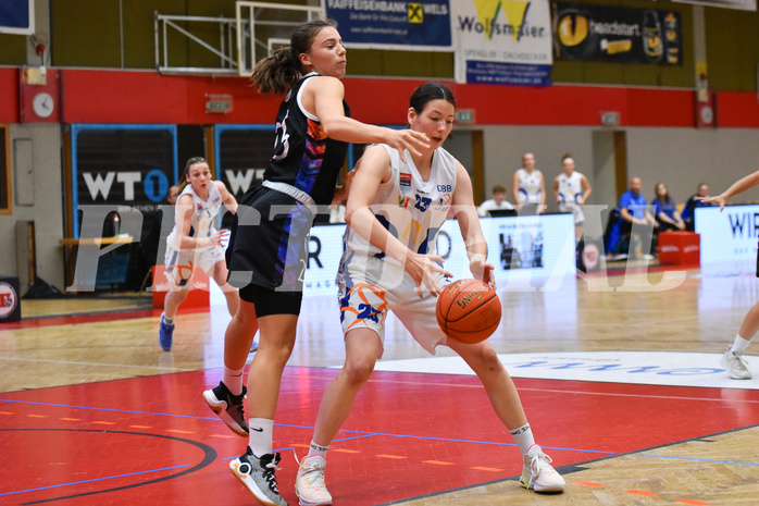 Basketball Superliga 2022/23, Grunddurchgang 4.Runde,
DBB LZ OÖ vs Vienna United Women


