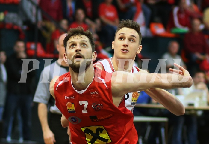 Basketball ABL 2016/17, Playoff VF Spiel 1 BC Vienna vs. WBC Wels


