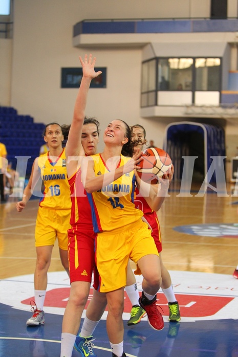FIBA Europe EC U20 Women Division B Romania vs Montenegro
