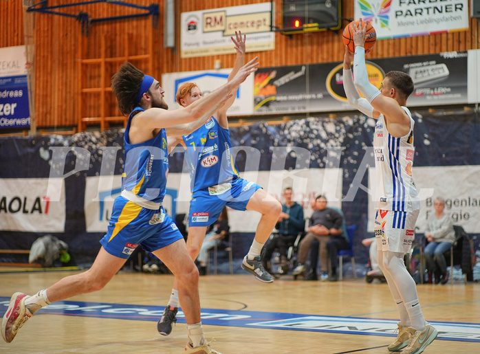 Basketball Superliga 2024/25, Grunddurchgang 15.Runde Oberwart Gunners vs. SKN St.Pölten