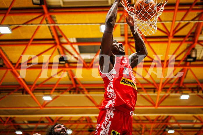 Basketball, win2day Basketball Superliga 2024/25, Grunddurchgang Runde 7, BBC Nord Dragonz, Traiskirchen Lions, Delvon Johnson (5)