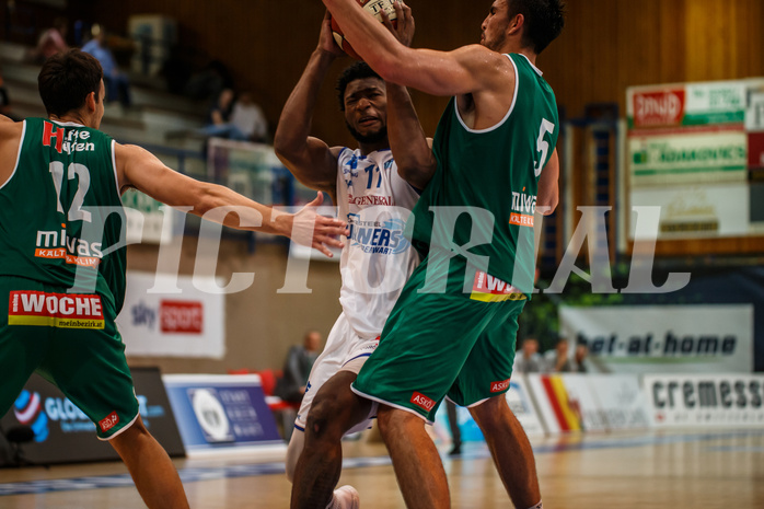 Basketball, bet-at-home Basketball Superliga 2020/21, Grunddurchgang 1. Runde, Oberwart Gunners, Kapfenberg Bulls, Freddie McSwain Jr. (11)