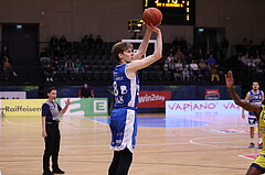 18.02.2023, Graz, Raiffeisen Sportpark Graz, Basketball Superliga 2022/23, Grunddurchgang, Runde 22, UBSC Raiffeisen Graz vs. Unger Steel Gunners Oberwart