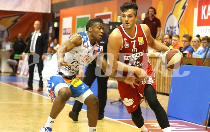 Basketball ABL 2017/18, Playoff HF Spiel 2 Kapfenberg Bulls vs. BC Vienna


