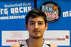 Basketball 2.Bundesliga: BK Mattersburg Rocks - Spielerportrait Bild zeigt: Bence CZUKOR (7)