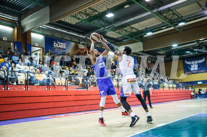 Basketball, Admiral Basketball Superliga 2019/20, Grunddurchgang 10.Runde, Kapfenberg Bulls, Oberwart Gunners, Orion Outerbridge (8)