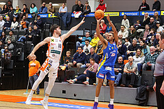 Basketball Superliga 2024/25, Grunddurchgang 18.Runde Klosterneuburg Dukes vs. SKN St. Pölten


