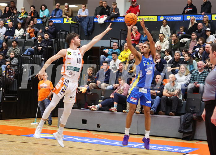 Basketball Superliga 2024/25, Grunddurchgang 18.Runde Klosterneuburg Dukes vs. SKN St. Pölten


