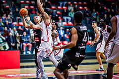 Basketball, Win2Day Superliga 2024/25, Grunddurchgang 20.Runde, BC Vienna, Kapfenberg Bulls, David Vötsch (9)