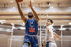 Basketball, Win2Day Superliga 2022/23, 7. Qualifikationsrunde, Vienna Timberwolves, BBC Nord Dragonz, Aristide Boya (24)