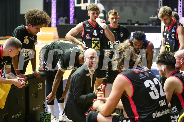 Basketball Superliga 2021/22, Grunddurchgang 5.Runde BC Vienna vs. Flyers Wels


