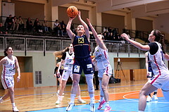 20.03.2024, Graz, Unionhalle A, Basketball Damen Superliga 2023/24, Semifinale, UBSC-DBBC Graz - SKN St. Pölten Frauen,  