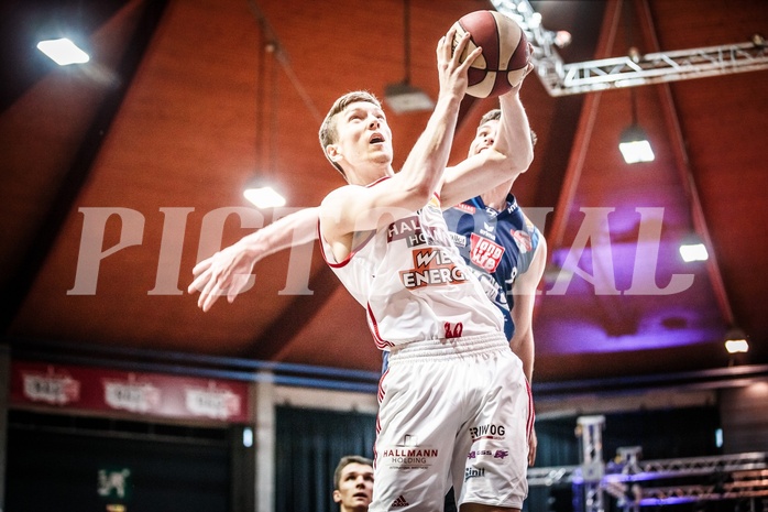 Basketball, ABL 2017/18, Playoff HF Spiel 3, BC Vienna, Kapfenberg Bulls, Petar Gvero (13)