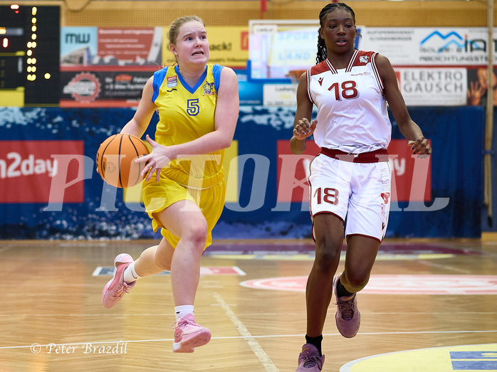 Basketball Superliga 2024/25, SLWU16 Traiskirchen Lionesses vs. UBBC Herzogenburg


