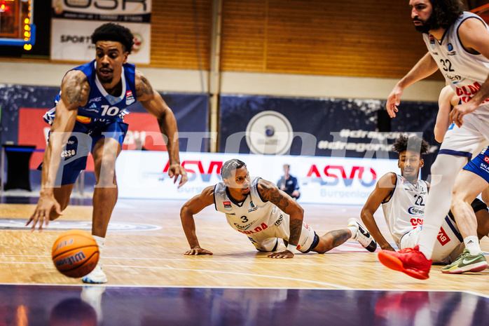 Basketball, win2day Basketball Superliga 2024/25, Grunddurchgang Runde 9, BBC Nord Dragonz, Oberwart Gunners, Robert Allen (10)