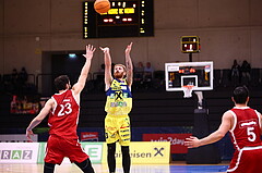 31.01.2025, Graz, Raiffeisen Sportpark Graz, Basketball Superliga 2024/25, Grunddurchgang, Runde 19, UBSC Graz - BC Vienna