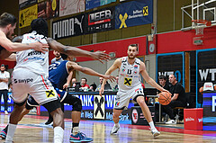 Basketball Superliga 2024/25, Playoff, Viertelfinale Spiel 3, Flyers Wels vs BBC Nord Dragonz,
