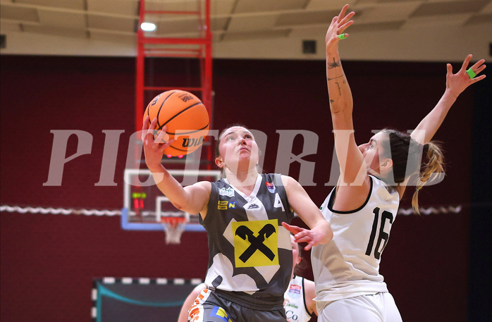 Basketball Damen Superliga 2023/24, Grunddurchgang, 13 Runde Basket Flames vs. Duchess Klosterneuburg