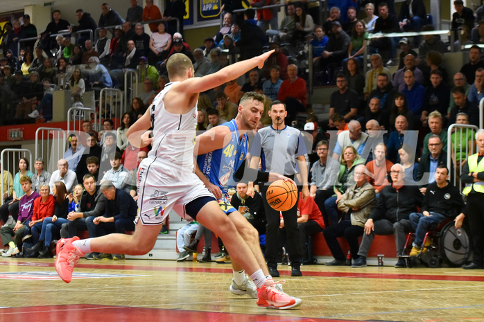 Basketball Superliga 2023/24, Grunddurchgang 7. Runde Flyers Wels vs. SKN St. Pölten

