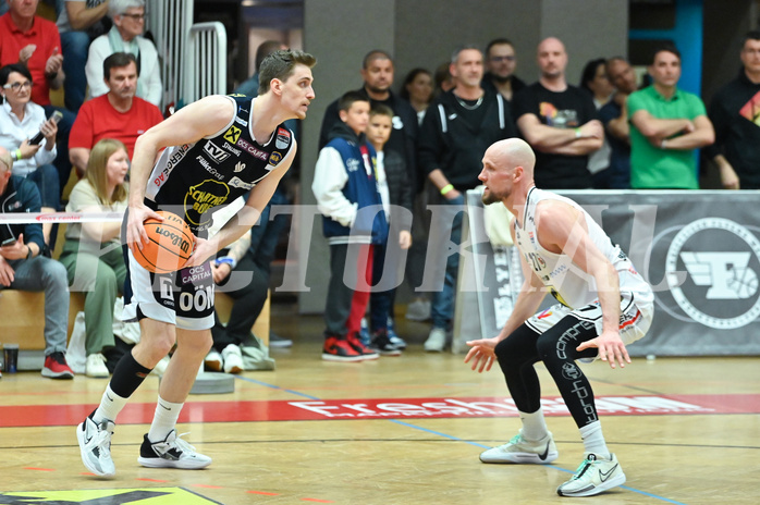 Basketball Superliga 2023/24, 8.Plazierungsrunde,Flyers Wels vs. Gmunden Swans