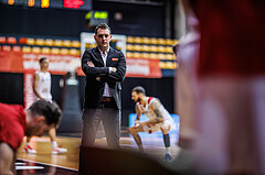 Basketball, Win2Day Superliga 2023/24, Grunddurchgang 18.Runde, BC Vienna, Klosterneuburg Dukes, Hrvoje Radanovic (Head. Coach)