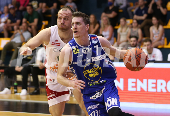 Basketball Superliga 2021/22, Finale Spiel 1 BC Vienna vs. Gmunden Swans